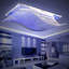 Luminaire suspendu moderne en cristal à DEL