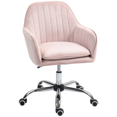 Agamjot Velvet Office Chair