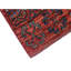 Tapis unique bleu marine / orange / rouge 5 pi x 6 pi 2 po