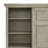 Edyth Panel 5PC Bedroom Set With Door Chest In Light Grey-102834305