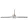 60" 3 - Blade Propeller Ceiling Fan with Remote Control