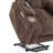 Upholstered Heated Massage Chair-1558642891