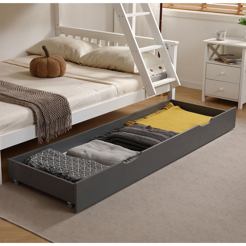 Zibo Xl Underbed Storage Drawer, Grey