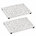 White Trivets 2Pcs
