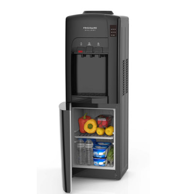 Frigidaire Gallery, Top Load Water Dispenser, Built-In Cooling Refrigerated Compartment, Black