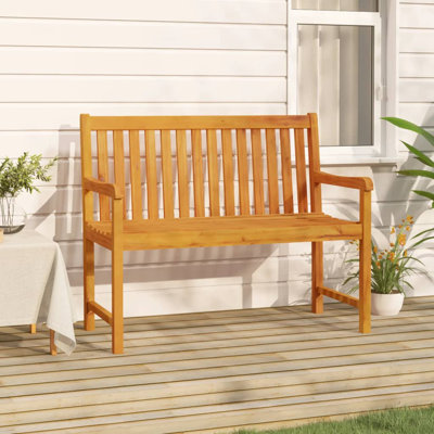 Abryana Solid Wood Acacia Outdoor Bench
