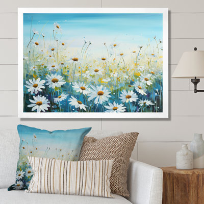 " Daisy Dreamscape Flowers Field IV "