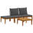 Anthracite Cushion/Natural Black Frame selected