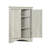 Triangle Bathroom Storage Sideboard with Adjustable Shelves-95857614
