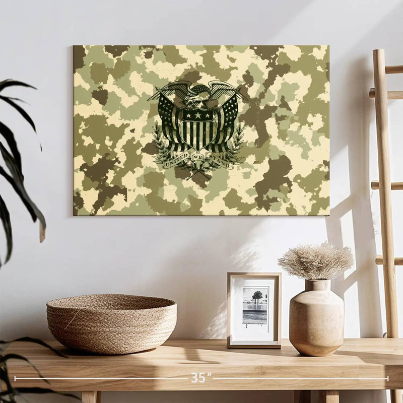 Lelar American Eagle Camouflage, 16" H x 24" W