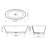 66.9 Inch Freestanding Solid Surface Soaking Bathtub For Bathroom