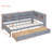 Wooden Daybed With 2 Drawers, Daybed With Storage Shelf And Usb Charging Ports-250687185-250687184