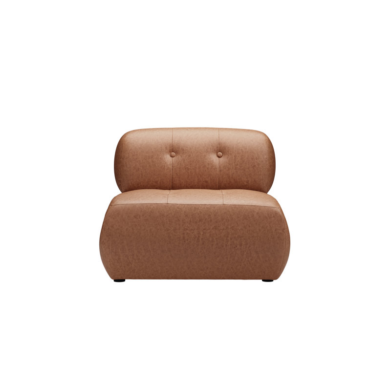 Cardell 82cm Wide Tufted Slipper Chair