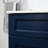 Eyrun Blue Modern Single Bathroom Vanity With Ceramic Top-705901043