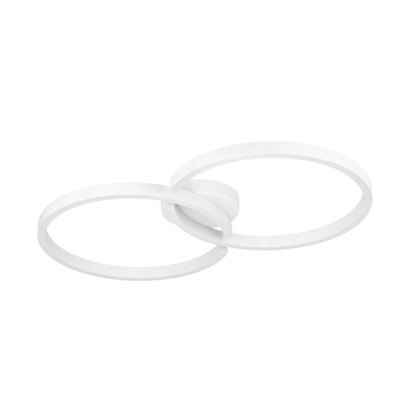 Denean LED Flush Mount, Gray