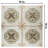 Kings Porto Flavia 17-5/8 In. X 17-5/8 In. Ceramic Patterned Wall & Floor Tile