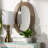 Aadit Seagrass Oval Wall Mirror