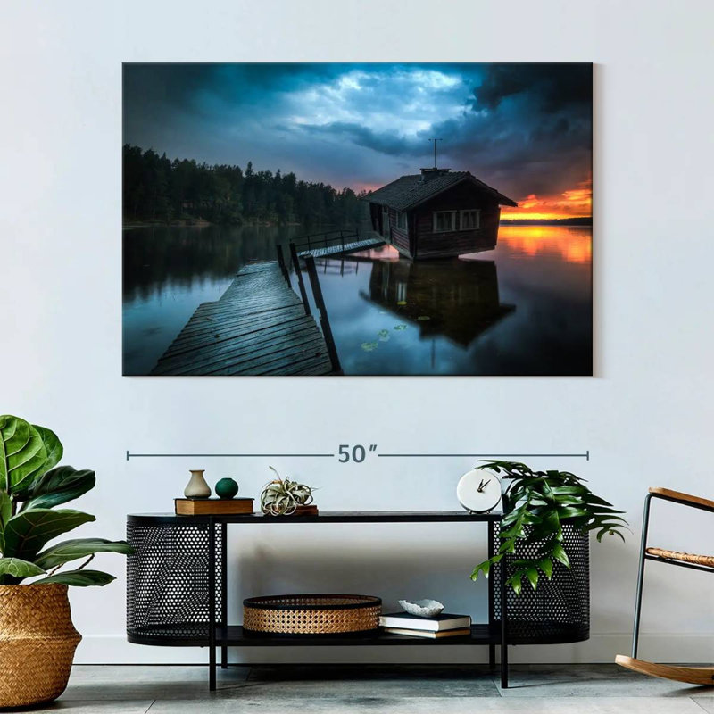 Lilie Drunken Sauna In Finland, 34'' H x 51'' W