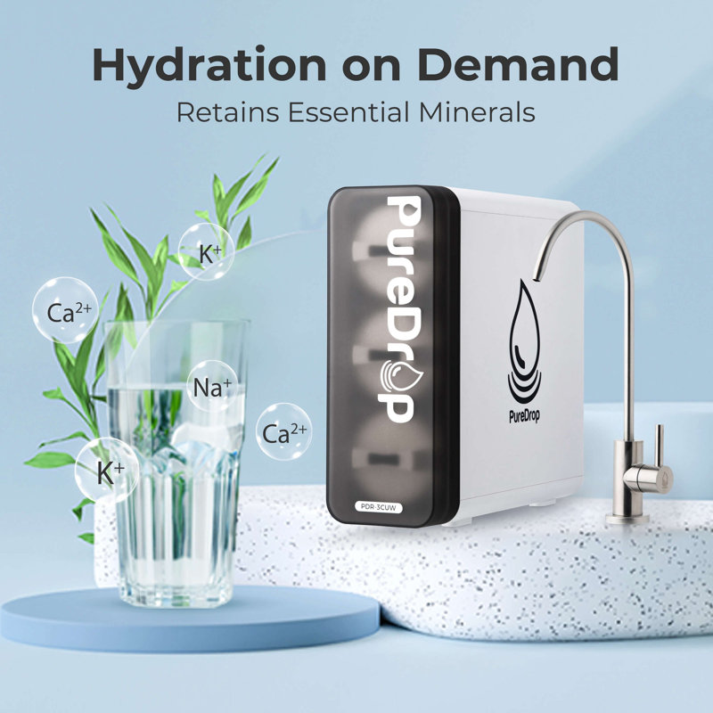 PureDrop PDR-FFU3 0.01μm Ultra-Filtration Membrane Replacement Filter Cartridge for PDR-3CUW System