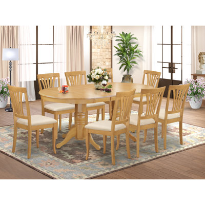 Kapteyn Butterfly Leaf Solid Wood Dining Set