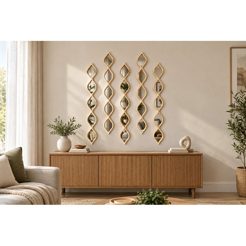 Ensemble de miroirs muraux Teardrop