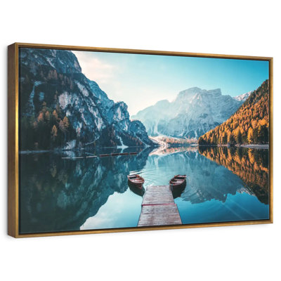 Jetée du lac Braies
