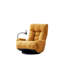 Chaise longue ergonomique réglable avec base pivotante à 360 °-2037334653