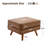 Inayat 29.7''W Upholstered Ottoman-1002008906