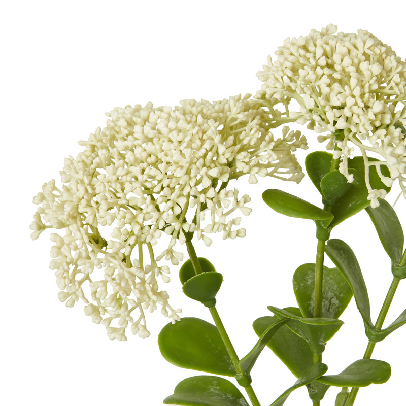 Arrangement, 58cm H x 14cm W x 8cm D, Cream