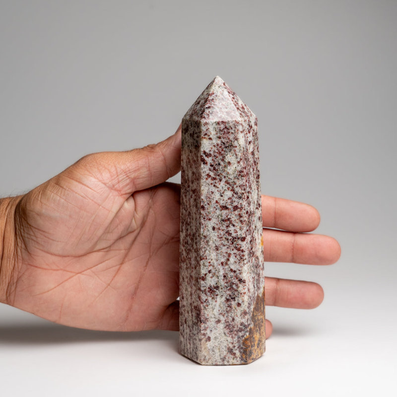 Genuine Polished Garnet Point (1.4 Lbs)