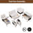 110" Modular Sectional Pull-Out Sofa With Side Table, Cupholders, Charging Ports-1125922886