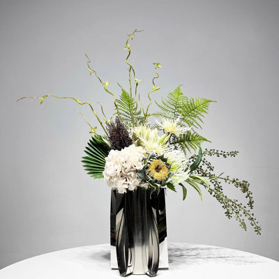 Simulation de décorations florales, créativité moderne, décoration florale haut de gamme et fausses décorations florales