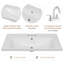 Ensemble de meuble-lavabo simple 30 po avec plateau Sesen-938427600