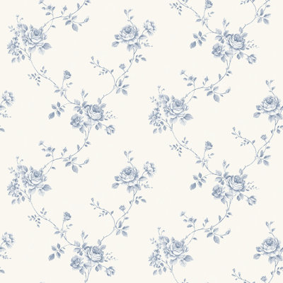 Palazzo 2 Floral Rose Wallpaper Roll
