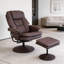 Fauteuil inclinable pivotant en cuir Scratch Cat