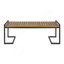BANC HOPKINS INDUSTRIAL BOIS ET MÉTAL-123065557