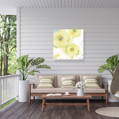 Sheila Golden Limelight Outdoor  Canvas