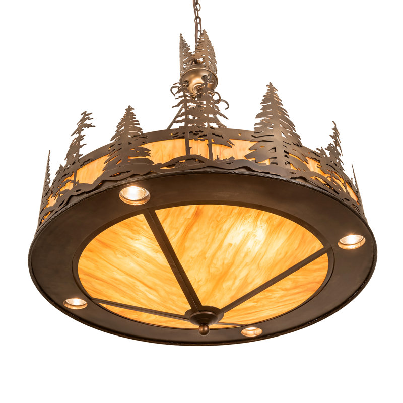 Rustic Lodge 12 - Light Pendant