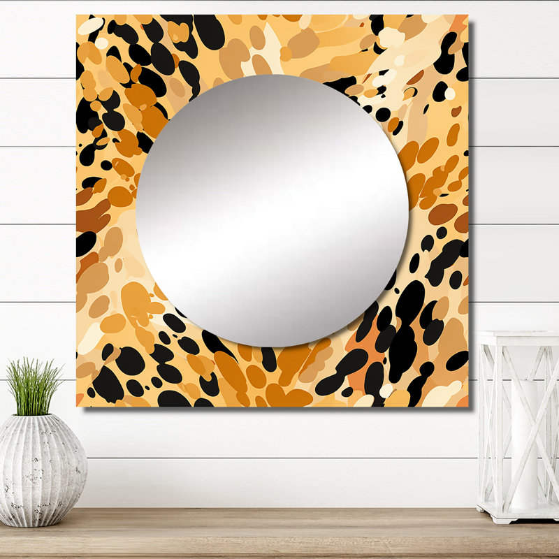 Lintold - Miroir mural moderne pour la chambre à coucher, 23 po x 23 po