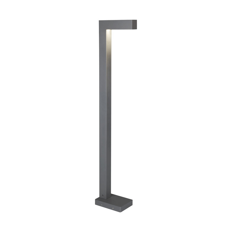 Strut LED Bollard Light, Charcoal