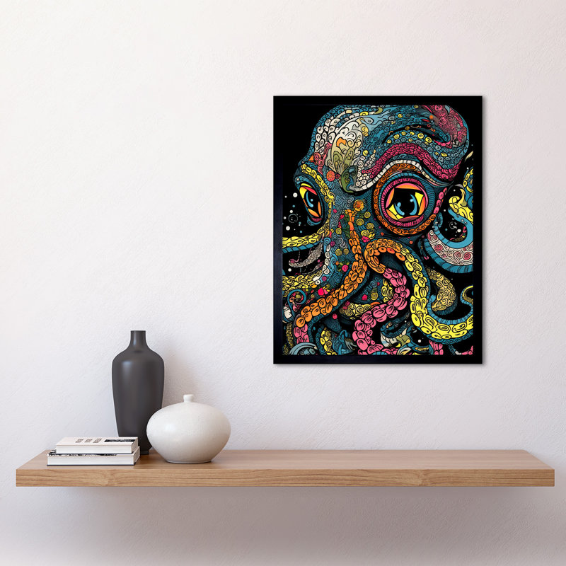 Bonneanne Octopus - Single Picture Frame Print