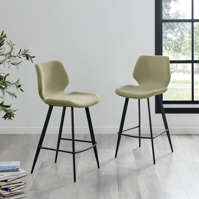 Muehlebach Breakfast Bar Stool - Luxury Fabric Modern Design