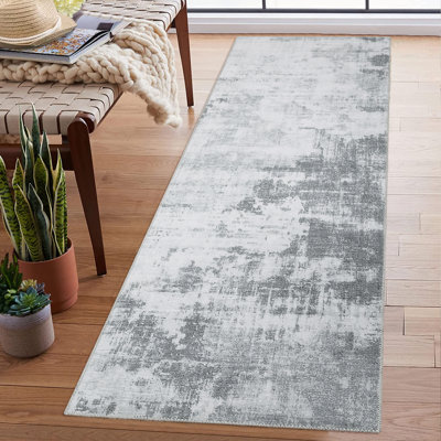Modern Machine Washable Area Rug Abstract Non Slip Rugs for Living Room Bedrooms Foldable Rugs for Playroom Office Kitchen Rugs