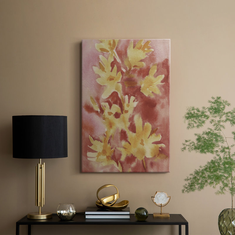 Ble mariage de fleurs I - galerie Cavas sur mesure, H 18 po x l 12 po