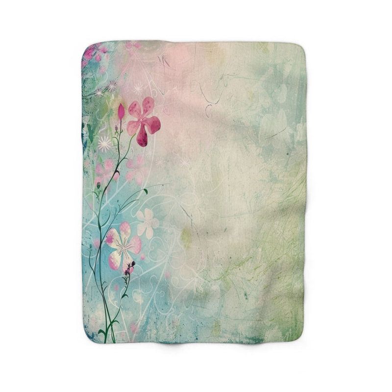  Couverture Grunge Garden Symphony, L 60 po x L 80 po