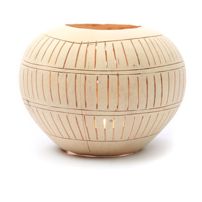 Wood Wall Votive Holder