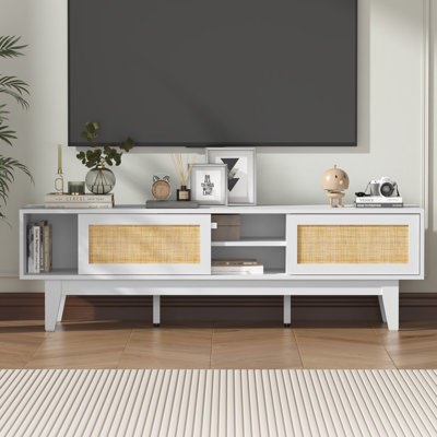 Rattan TV Stand
