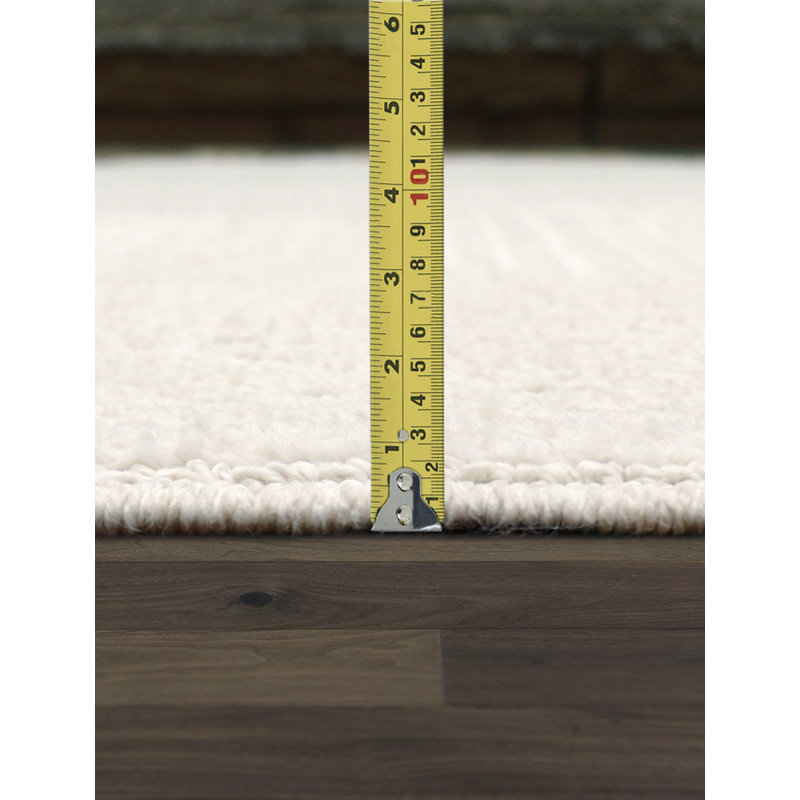 Sutton Polypropylene Ivory Area Rug, Rectangle 10' x 14'