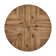 Moeller Pine Round Metal Base Dining Table