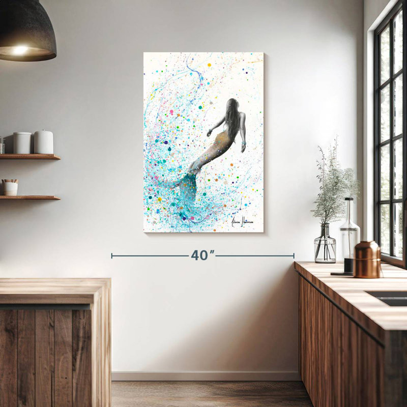 Ashelle The Ocean Dreamer, 39" H x 26" W
